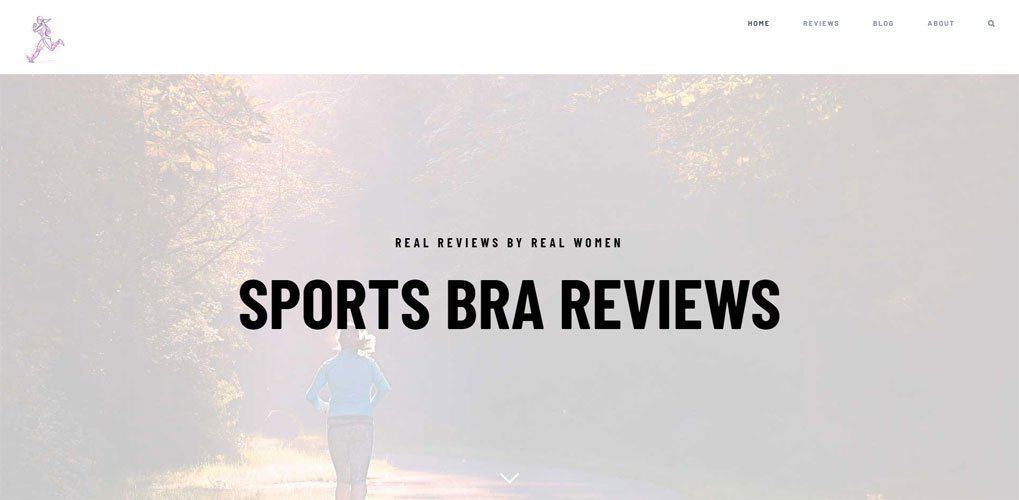 Sports Bra Reviews website