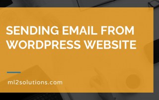 Sending email from WordPress website