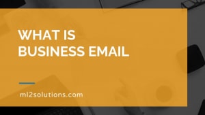 What is business email
